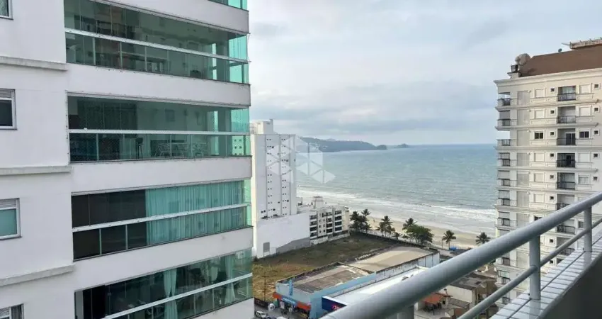Cobertura com vista mar em itapema sendo 4 suítes e 2 vagas de garagem