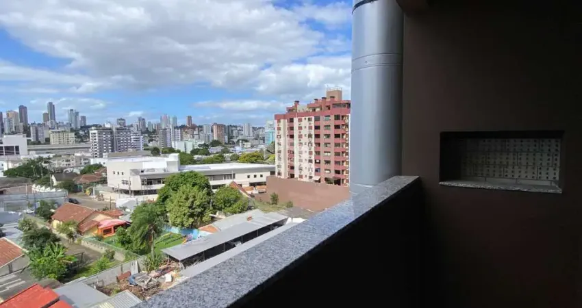 Apartamento com 1 dormitório em NH, sacada com churrasqueira e box