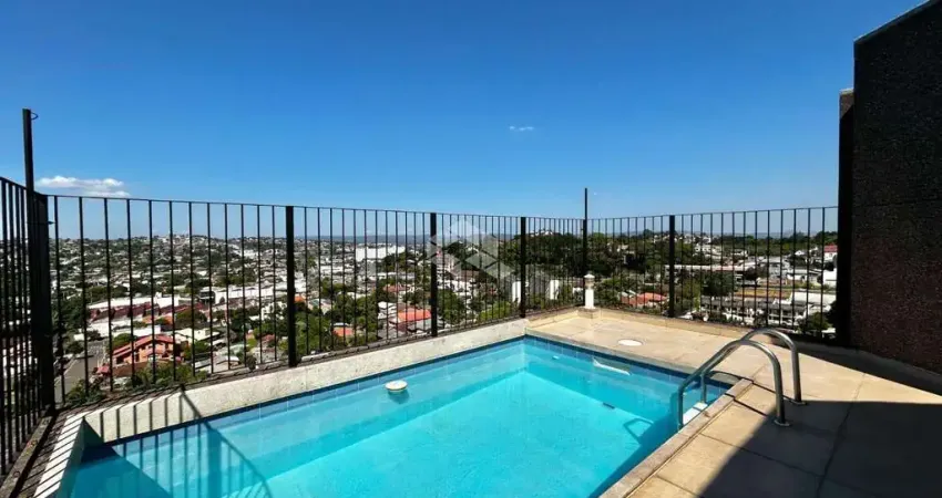 Cobertura Duplex semimobiliada, 3 dorm., (um é suite), 173m², piscina, sacada, churrasqueira, Bairro 2 vagas de garagem, Hamburgo Velho