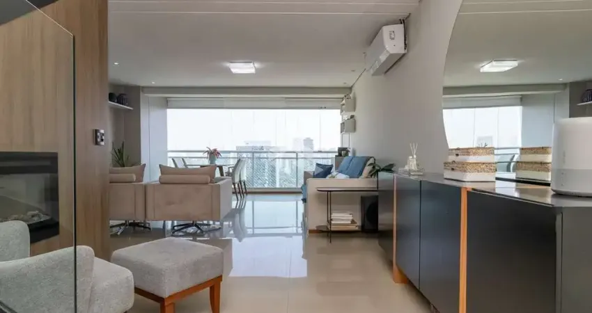 Cobertura mobiliada à venda no brooklin - 154 m², 2 suítes, 3 vagas + depósito privativo