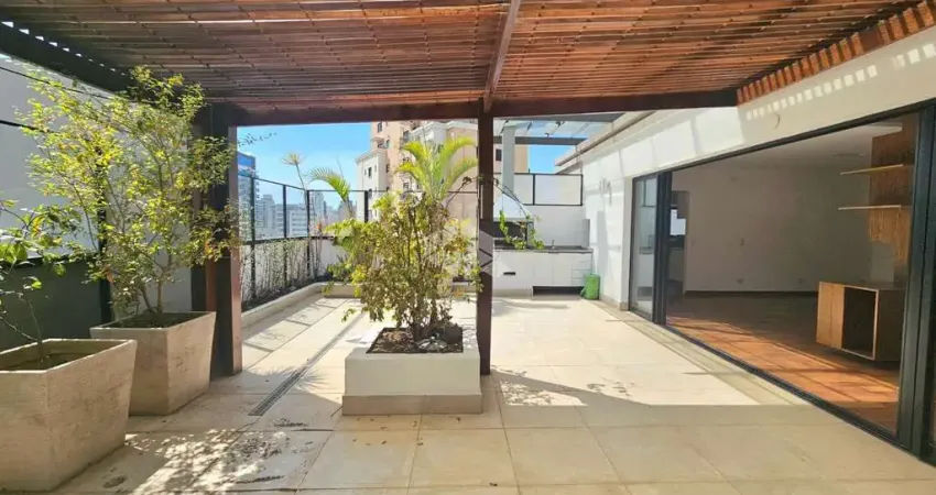 Cobertura penthouse  á venda  136m² com 1 suite 1 escritório e 2 vagas na vila olimpía
