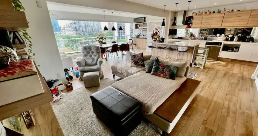 Venda apartamento com 132m -  3 suítes e 2 vagas de garagem no brooklin