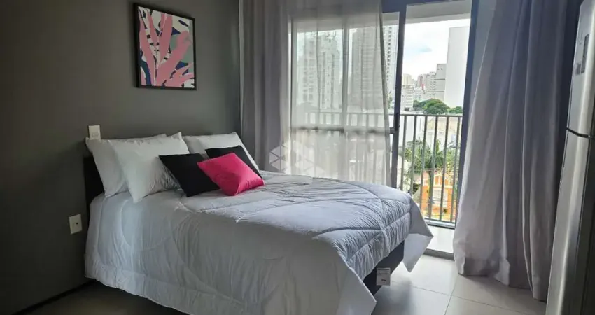 Venda ou locação studio mobiliado com 28m² ao lado do metrô santa cruz / vila clementino