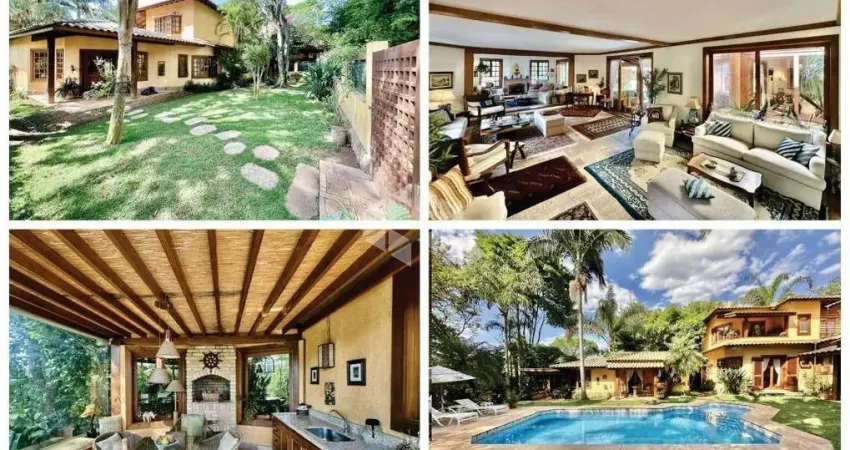 Casa em condomínio Granja Viana com 4 suítes, 2 estritórios, 4 vagas, 470m²