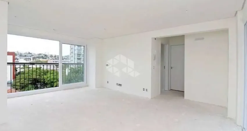 Apartamento de 02 dormitórios, sacada churrasqueira, novo, 1 garagem