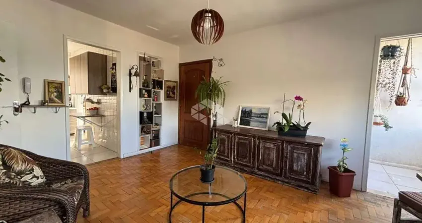 Apartamento 2 dormitórios e terraço exclusivo,  no menino deus