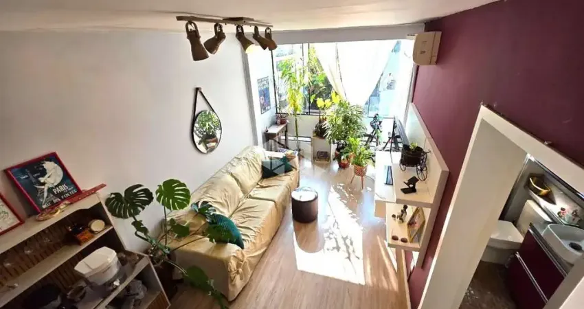 Cobertura 1 dormitório lareira churrasqueira terraço 1 vaga garagem