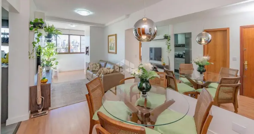 APARTAMENTO DE 2 DORMITÓRIOS SENDO UM SUÍTE NO BAIRRO MENIO DEUS COM  61,73 M2 E UMA VAGA DE GARAGEM.