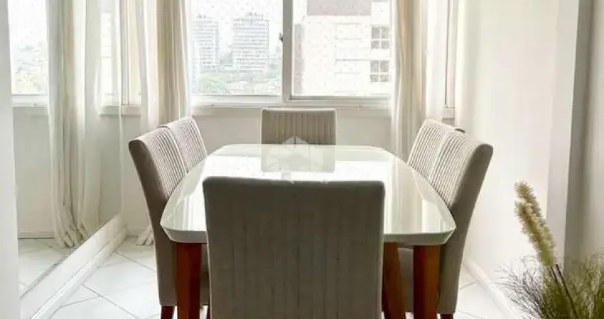 Crédito real petrópolis vende! apartamento semi-mobiliado 3 dormitórios próximo ao shopping iguatemi