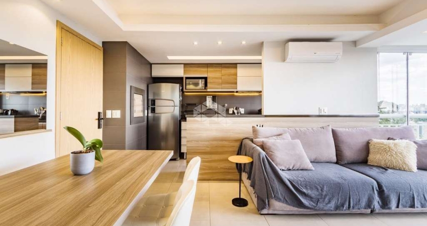 Apartamento com vista privilegiada, 2 dormitórios (1 suíte) e 2 vagas
