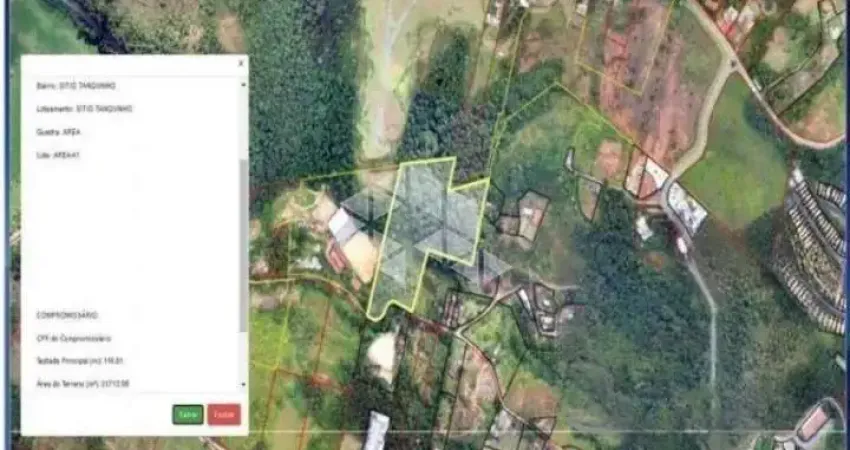 Terreno à venda na Estrada de Lula Chaves, 583, Tanquinho, Santana de Parnaíba