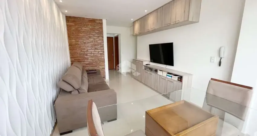 Apartamento semi-mobiliado de 55,90 m² e 01 quarto no bairro floresta