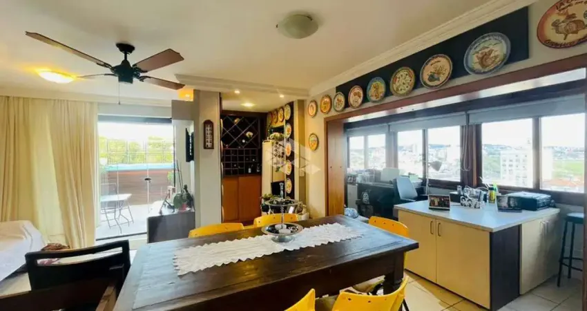 Cobertura 4 quartos sendo duas suíte e 02 vagas no bairro cristal -