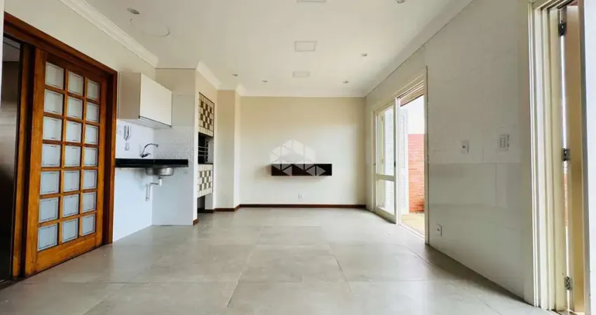 Cobertura reformada com terraço, churrasqueira e vaga no jardim lindóia