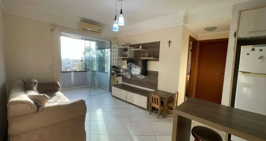 Apartamento semimobiliado com 2 dormitórios próximo a UNISC!