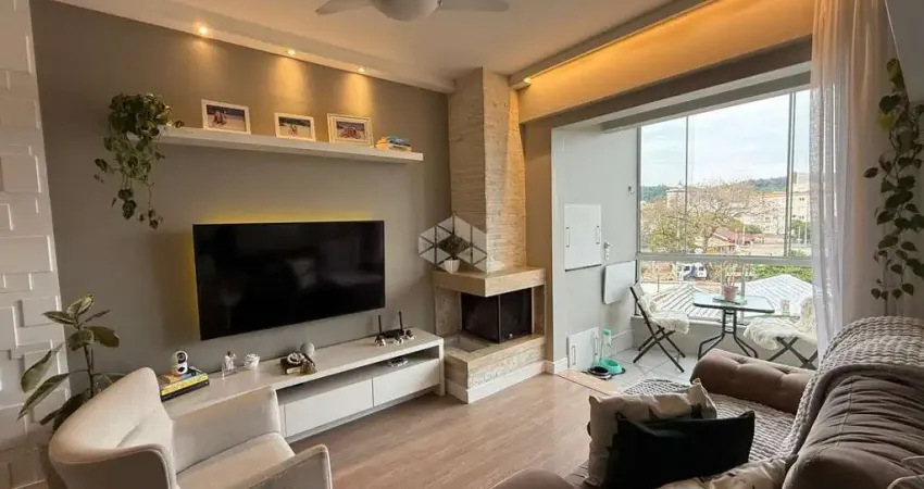 Apartamento semimobiliado, 02 dormitórios, próximo a unisc