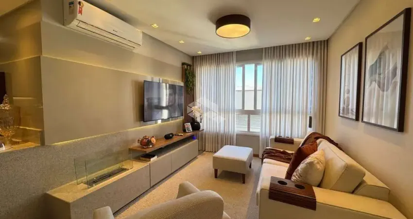 Apartamento mobiliado com 2 dormitórios (01 suíte) e dois boxes no bairro santo inácio!