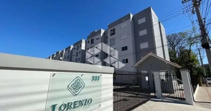Apartamento semimobiliado próximo à unisc, 2 dormitórios, no residencial lorenzo