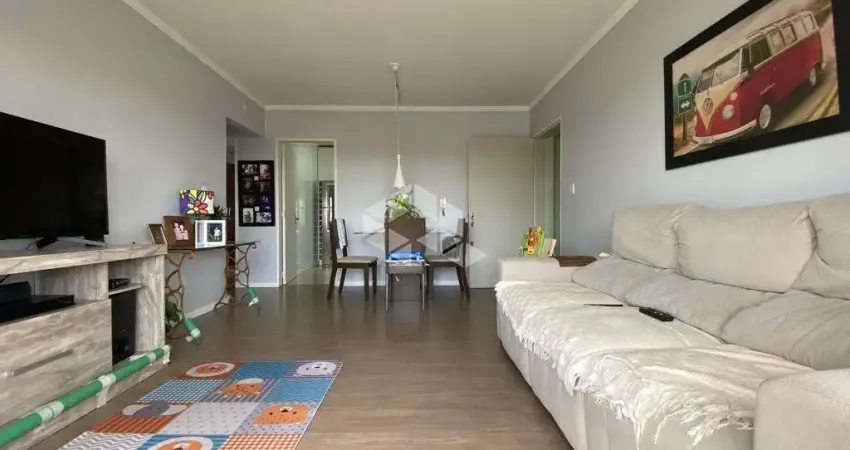 Apartamento semimobiliado de dois dormitórios no bairro ana nery!
