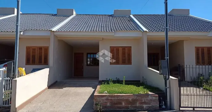 Casa geminada 02 dormitórios, no bairro bom jesus em vera cruz