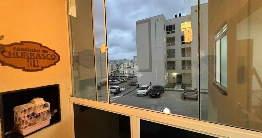 Apartamento com sacada 2 quartos e 1 vaga de garagem no bairro areias em são josé/sc