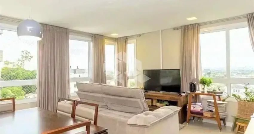 Viva em um lugar privilegiado em Canoas! Este apartamento de 2 dormitórios, sendo 1 suíte, oferece uma vista espetacular de Porto Alegre, Canoas e Are