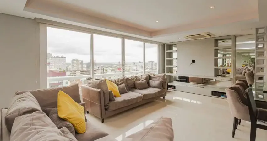 Apartamento mobiliado à venda, 3 suítes e 3 vagas na Quintino Bocaiúva, Moinhos de Vento