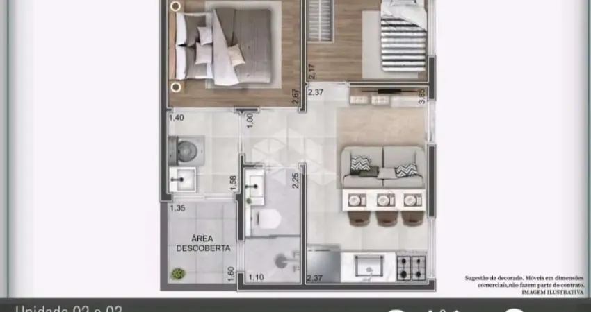 Apartamento com 2 dormitórios à venda, 31m2 por R$ 210.000 - Vila Matilde.