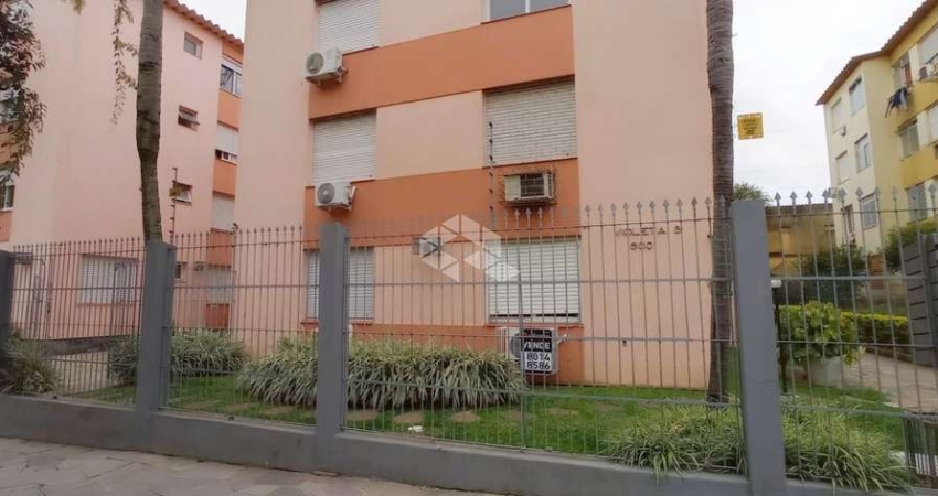 Apartamento residencial semimobiliado com 1 quarto em condomínio à venda no bairro Jardim do Salso em Porto Alegre com 43 m² .