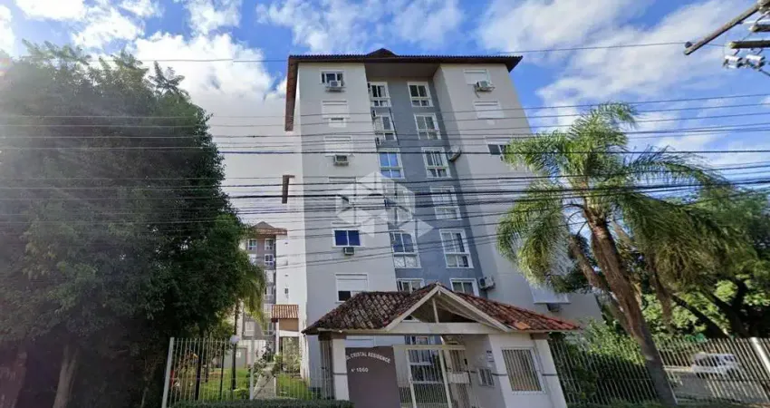 Apartamento de 2 dormitórios - 1 vaga de garagem - prédio com elevador - Bairro Cristal