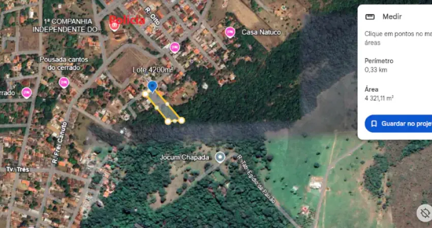 Lote de 4200m² Próximo do Batalhão da Polícia Militar