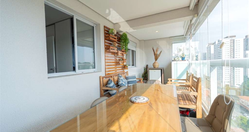 Lindo apartamento com varanda Jardim Prudência
