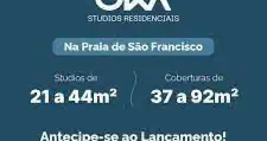 Loft em são francisco na rua quintino bocaiuva em prédio novo com lazer