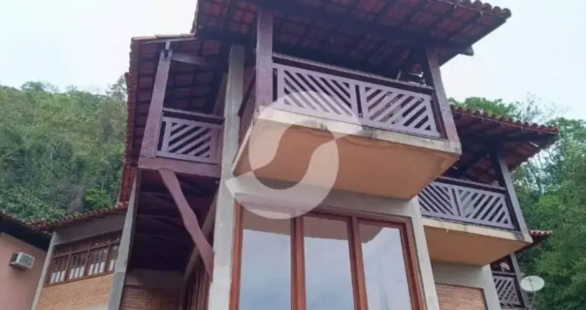 Casa com 4 quartos com 583 m² por r$ 3.500.000 - itacoatiara - niterói/rj