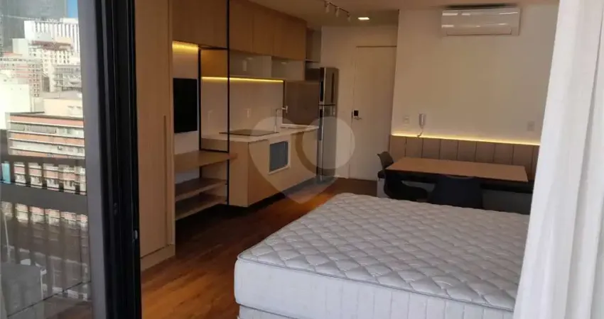 Kitnet / Stúdio para alugar na Rua Jaguaribe, 66, Santa Cecília, São Paulo