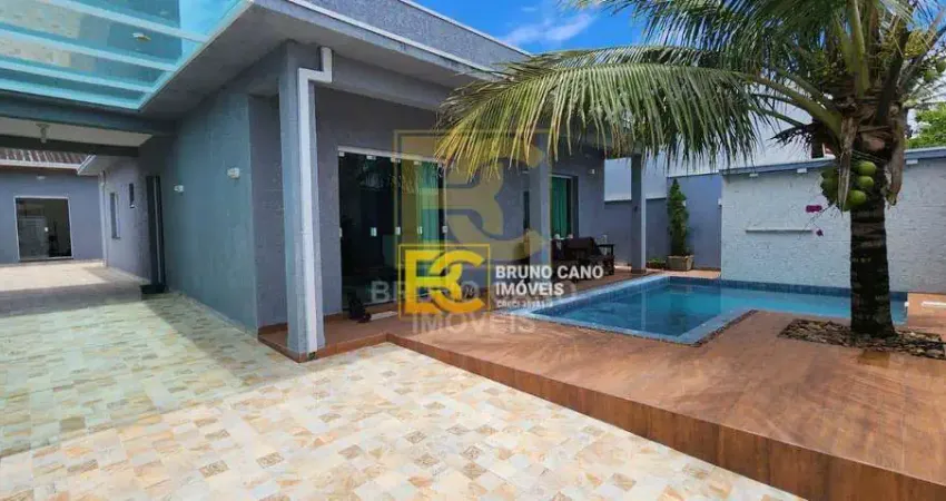 Casa moderna á 200 metros do mar a venda  - Arpoador - Peruíbe/SP
