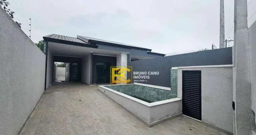 Casa nova e moderna á venda - Estância dos Eucalipitos - Peruíbe/SP