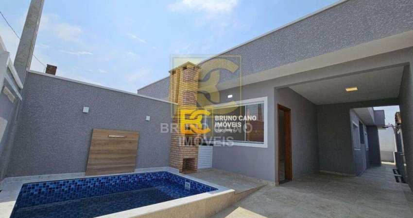 Casa Geminada Nova com Piscina – Aprox. 1.500m da Praia