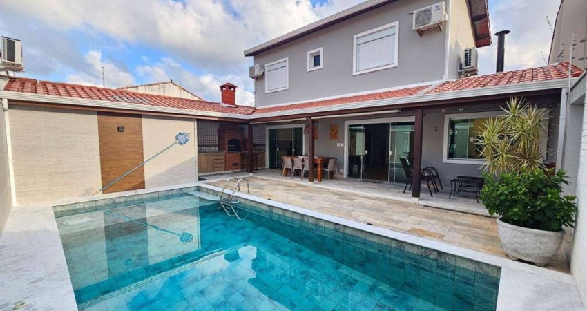Sobrado alto padrão com piscina e 4 suítes à venda - Balneário São João Batista I - Peruíbe/SP