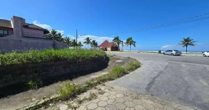 Terreno em frente ao mar a venda em peruibe- nova peruibe - peruíbe/sp