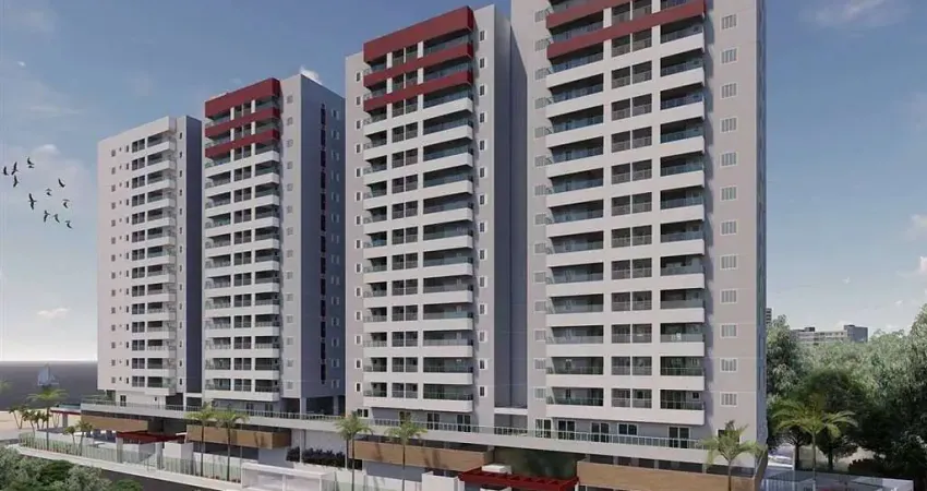 BELÍSSIMO APARTAMENTO, À 50m DO MAR E LAZER COMPLETO