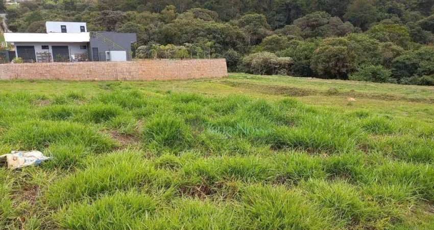 Terreno plano bem localizado no condomínio campo de toscana
