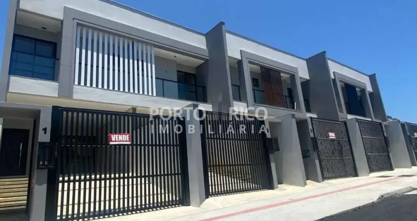 Sobrado 03 dormitórios sendo 01 suíte c/ sacada - residencial zanella - bairro saguaçu - joinville -sc.