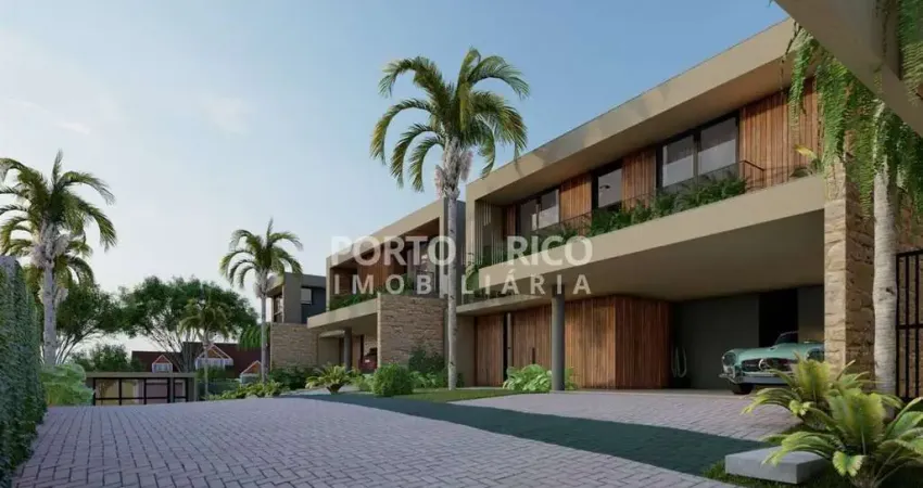 Casa em condominio fechado em joinville  Exclusivo - Villa Quattro - com 4 suítes, 2 vagas de garagem, 289 m² priv