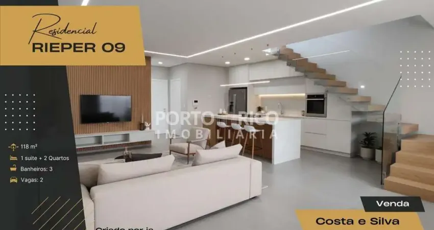 Residencial rieper 09 – sobrados geminados no costa e silva | joinville/sc