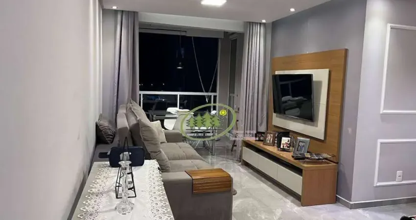 Apartamento com 2 dormitórios, 75 m² - venda por r$ 1.028.000,00 ou aluguel por r$ 4.570,00/mês - jardim sul - são josé dos campos/sp