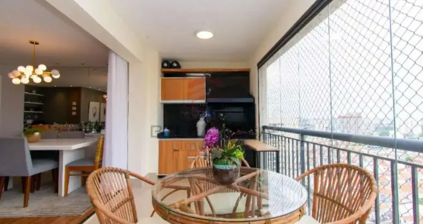 Apartamento de 3 dormitórios e varanda gourmet na Vila Prudente