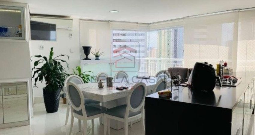 122 m² - Lindo apartamento na Mooca - 3 suítes, 2 vagas, depósito privativo - Lazer completo