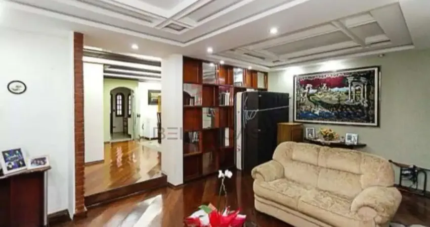 286 m² de área construída - sobrado mooca - 5 quartos, 2 suítes, 8 vagas de garagem, churrasqueira