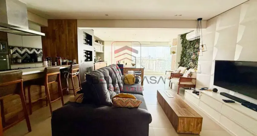 Apartamento a venda no Bairro da mooca com 3 suítes e gourmet